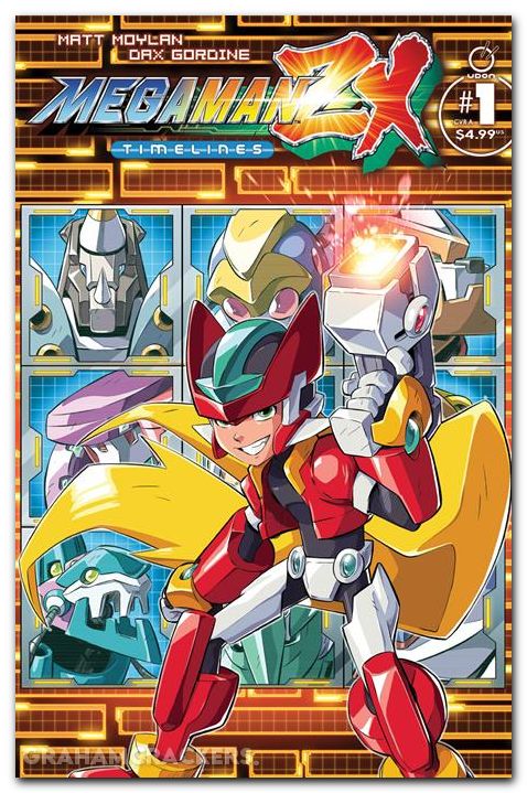 Mega Man ZX Timelines #1 (2025) cover a | Graham Crackers