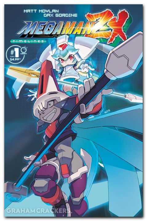 Mega Man ZX Timelines #1 (2025) cover b steinbach variant