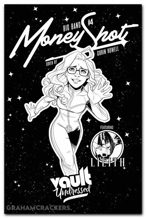 Money Shot Big Bang #4 (2025) cover c howl lilith crossover nsfw black bag variant