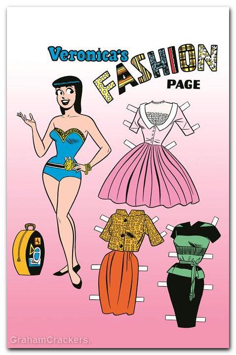 Archie Comics 85th Anniversary Presents Betty And Veronica Fashion Pages #1 (2026) cover c decarlo veronica pin-up variant