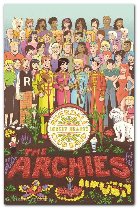 Laugh Comics #166 (1946) 2026 facsimile edition cover b talbot sgt peppers variant