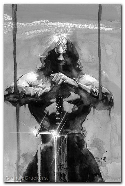 Cimmerian Xuthal Of The Dusk #2 (2026) cover e ito b&w virgin variant