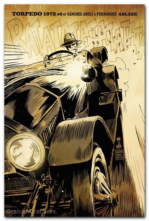 Torpedo 1972 #6 cover b francavilla variant