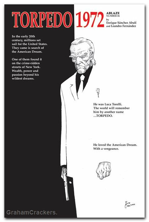 Torpedo 1972 #6 cover c casas scarface homage variant