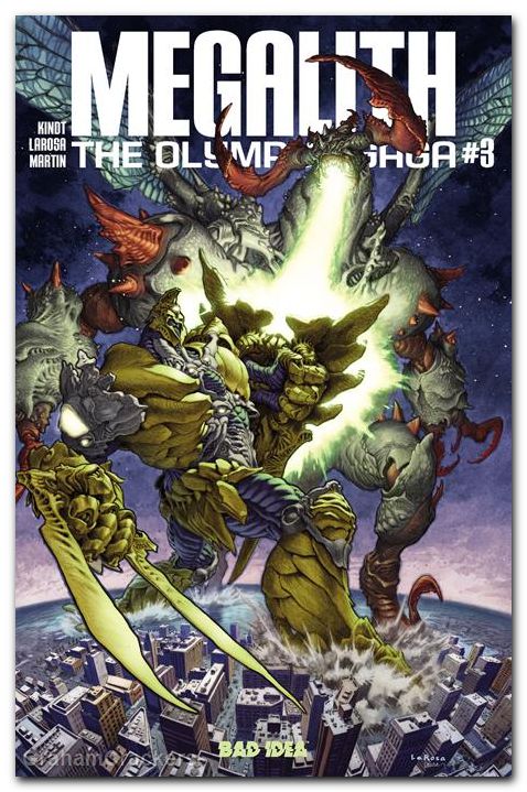 Olympus Saga Megalith #3 (2026) cover a
