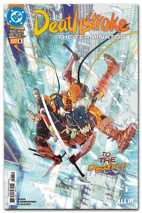 Deathstroke The Terminator #6 (2026) cover a