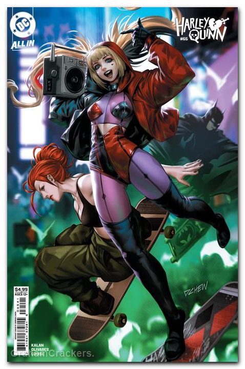 Harley Quinn #65 (2021) cover d chew variant