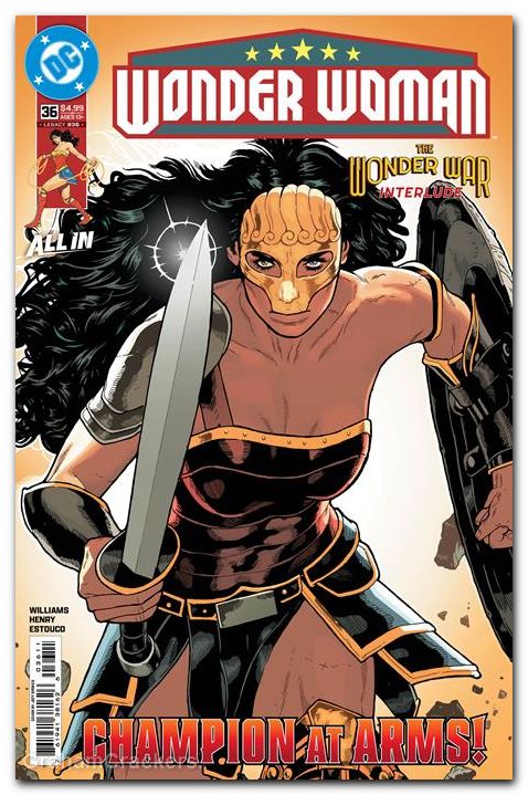 Wonder Woman #36 (2023) cover a