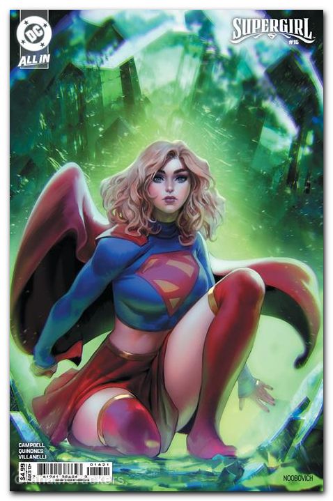 Supergirl #16 (2025) cover b noobovich variant