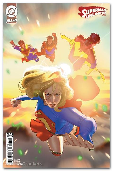 Superman Unlimited #16 (2025) cover c clarke variant