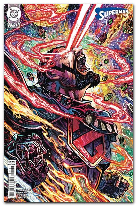 Superman #41 (2023) cover c riccardi variant
