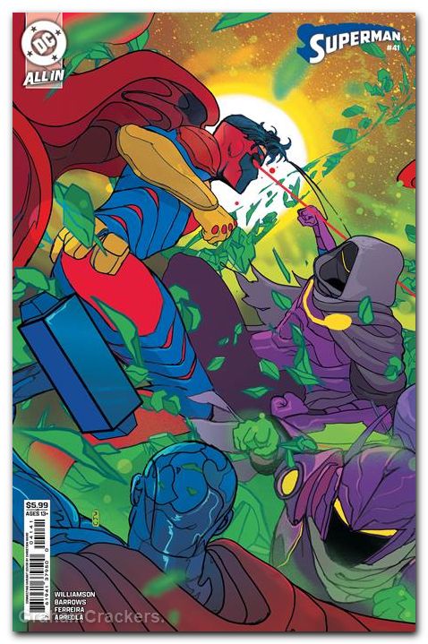 Superman #41 (2023) cover d ward variant