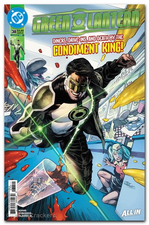 Green Lantern #38 (2023) cover a
