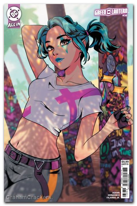 Green Lantern #38 (2023) cover c luna variant