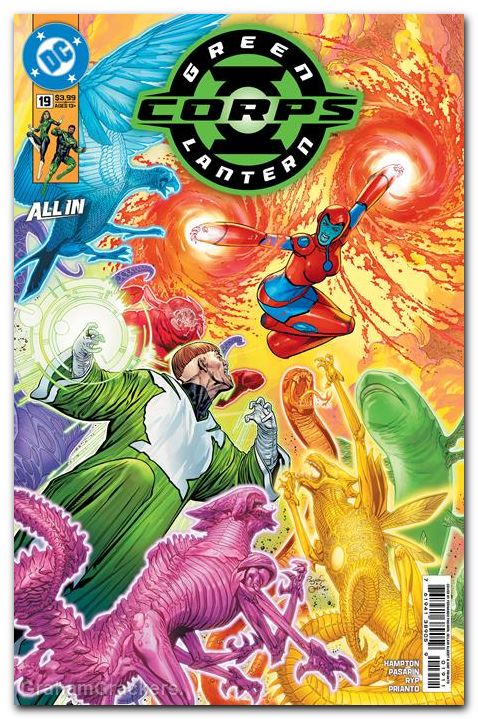 Green Lantern Corps #19 (2025) cover a