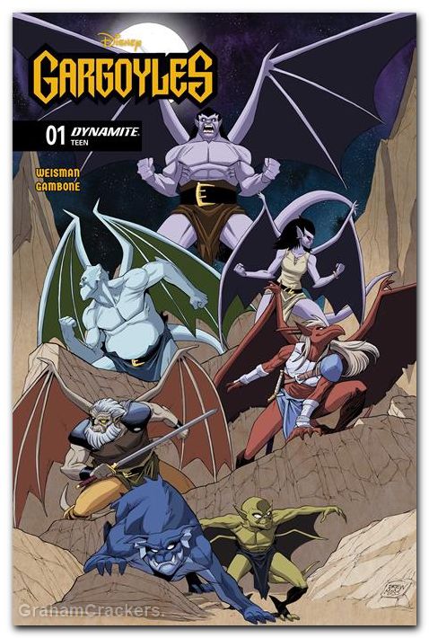 Gargoyles #1 (2026) cover b moss variant