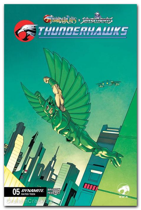 Thundercats X Silverhawks Thunderhawks #5 (2026) cover b shalvey variant