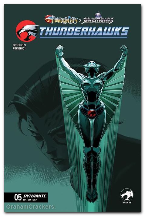 Thundercats X Silverhawks Thunderhawks #5 (2026) cover c failla variant