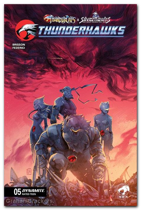 Thundercats X Silverhawks Thunderhawks #5 (2026) cover d ranaldi variant
