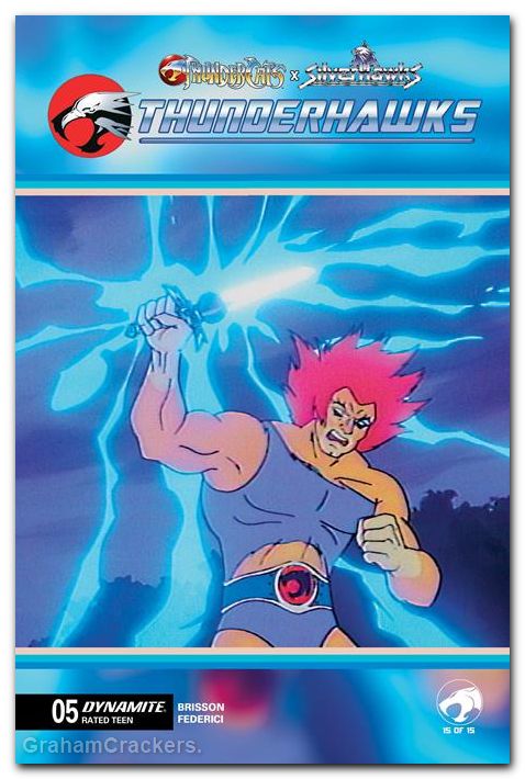 Thundercats X Silverhawks Thunderhawks #5 (2026) cover e animation art variant