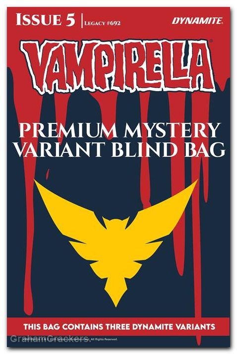 Vampirella #5 (2026) cover g premium mystery blind bag variant