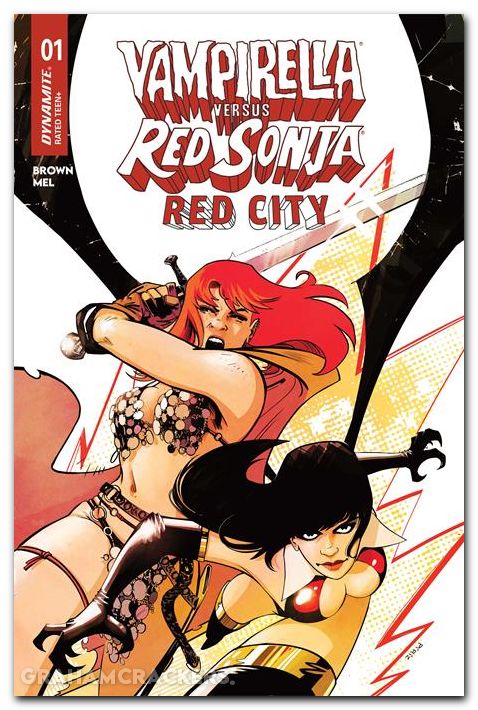 Vampirella Vs Red Sonja Red City