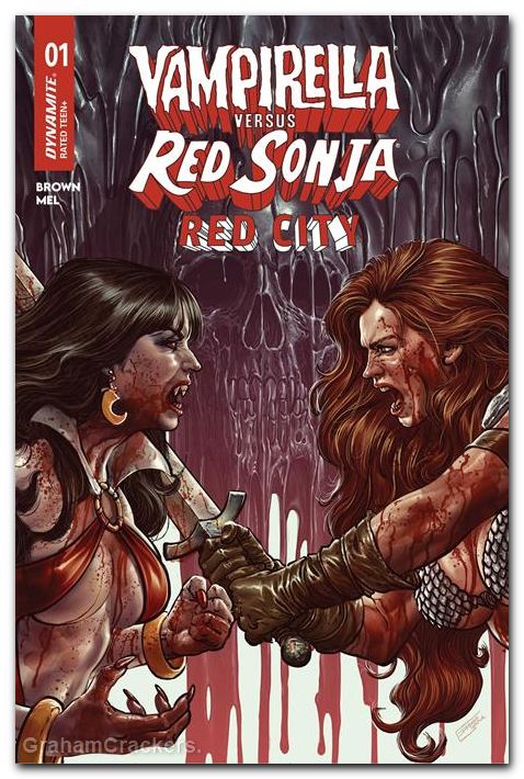Vampirella Vs Red Sonja Red City #1 (2026) cover b yapur variant