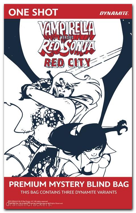Vampirella Vs Red Sonja Red City #1 (2026) cover f premium mystery blind bag variant