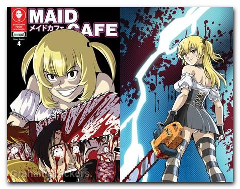 Maid Cafe #4 (2026) cover b mokhtar flip variant