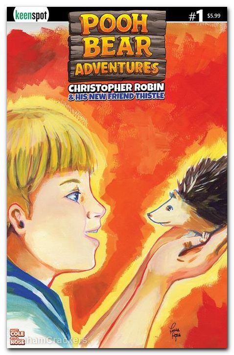 Pooh Bear Adventures Christopher Robin And His New Friend Thistle #1 (2026) cover b rose fast friends variant