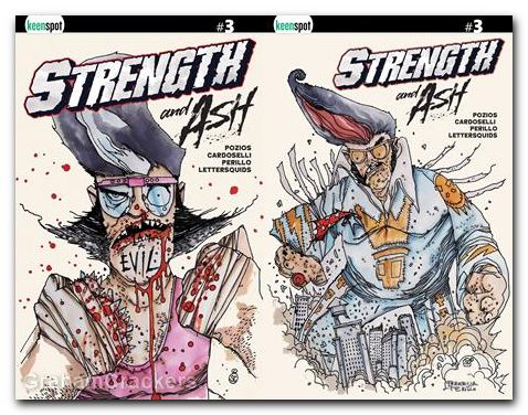 Strength And Ash #3 (2026) cover d cardoselli holofoil flip variant