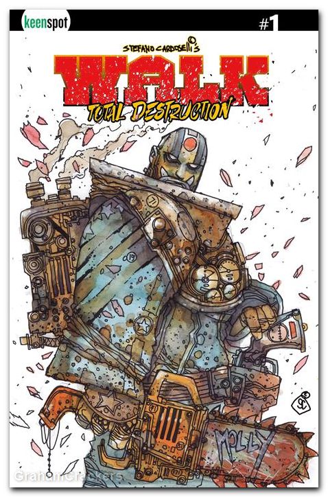 Walk Total Destruction #1 (2026) cover c cardoselli holofoil flip variant