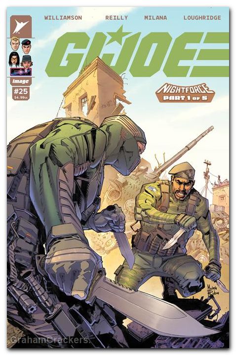 GI Joe #25 (2024) cover e rubini variant