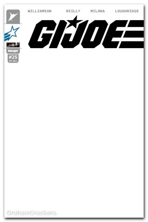 GI Joe #25 (2024) cover g blank joe variant
