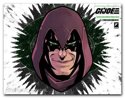 GI Joe #25 (2024) cover j milana die cut mask variant