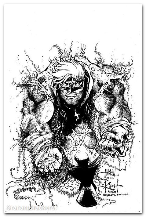 Final Boss #9 (2025) cover d mangum b&w virgin variant