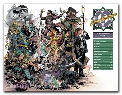 Ghost Machine The Official Guidebook #5 (2026) cover c reis wraparound variant