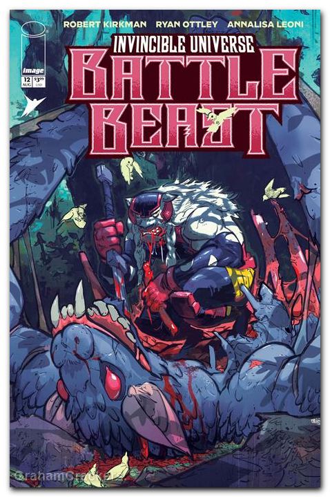 Invincible Universe Battle Beast #12 (2025) cover d rossmo variant
