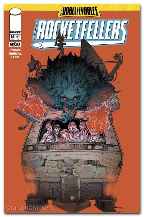 Rocketfellers #14 (2024) cover a