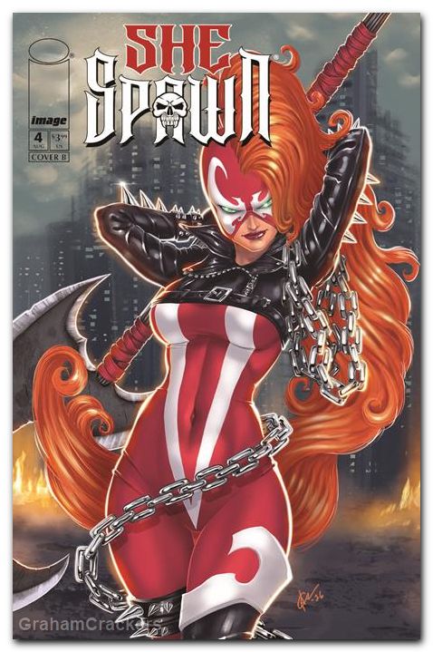 She-Spawn #4 (2026) cover b harrigan variant