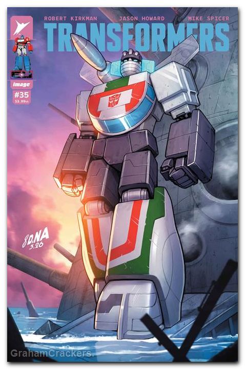 Transformers #35 (2023) cover a