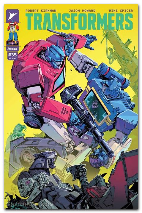 Transformers #35 (2023) cover d rubini variant