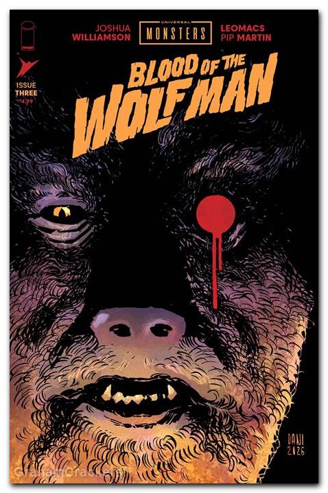 Universal Monsters Blood Of The Wolf Man #3 (2026) cover e dani variant
