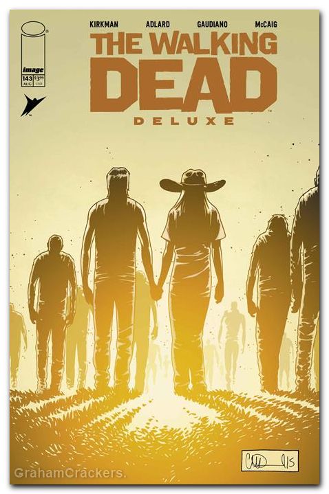 Walking Dead Deluxe #143 cover b adlard variant