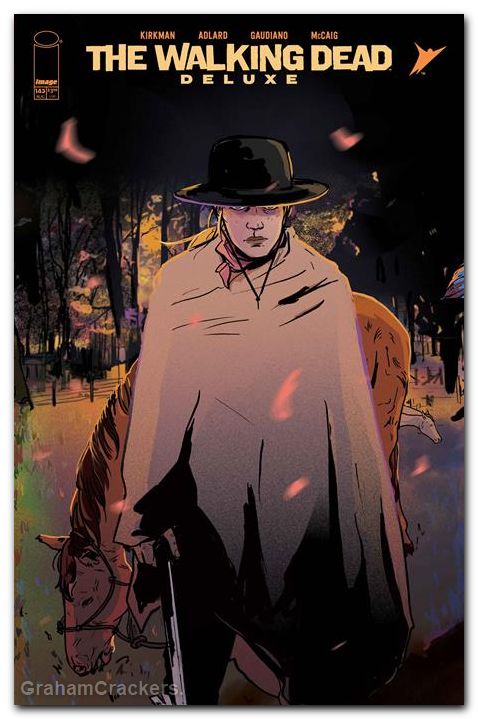 Walking Dead Deluxe #143 cover c kangas connecting variant