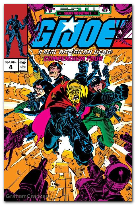 GI Joe A Real American Hero Compendium TPB #04 Golden DM Cover