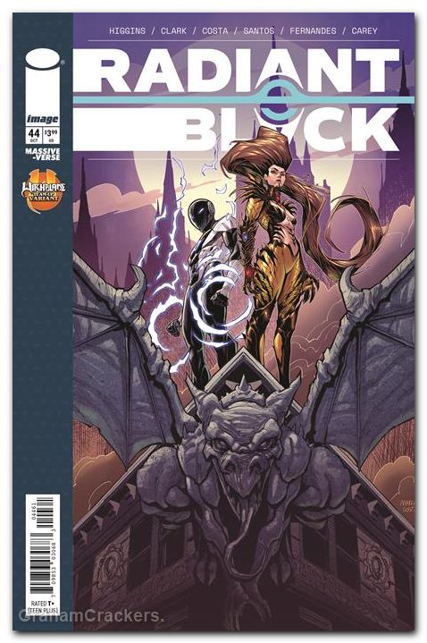 Radiant Black #44 cover f costa witchblade team up variant