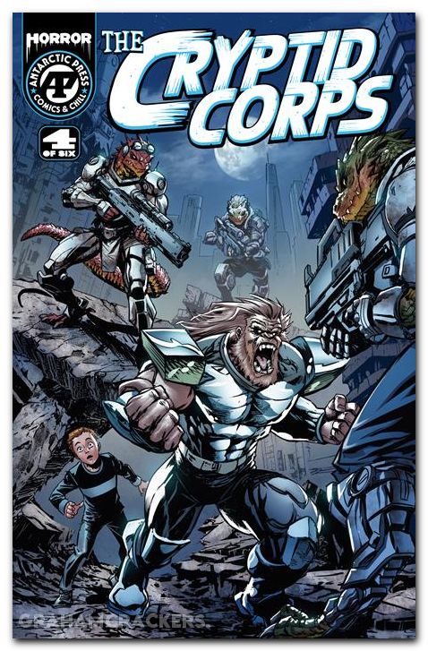 Cryptid Corps #4 (2026) cover a