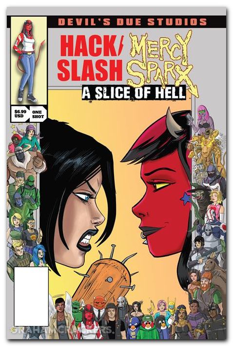 Devils Due Presents Hack Slash Mercy Sparx #1 (2026) cover b seeley homage variant