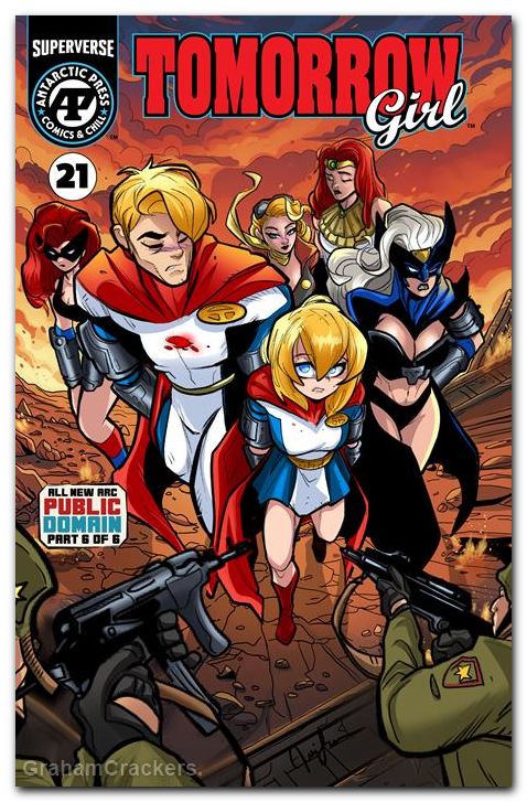 Tomorrow Girl #21 cover a